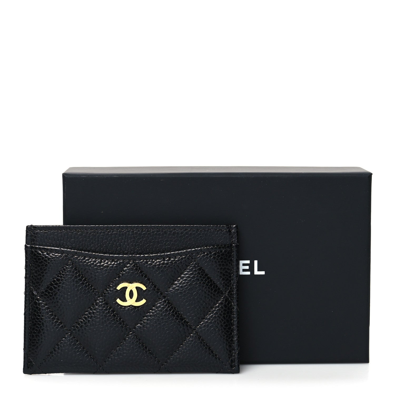 Chanel Caviar Quilted Card Holder Black 12 of 12