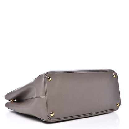 Prada Saffiano Large Galleria Double Zip Tote Argilla 3 of 16