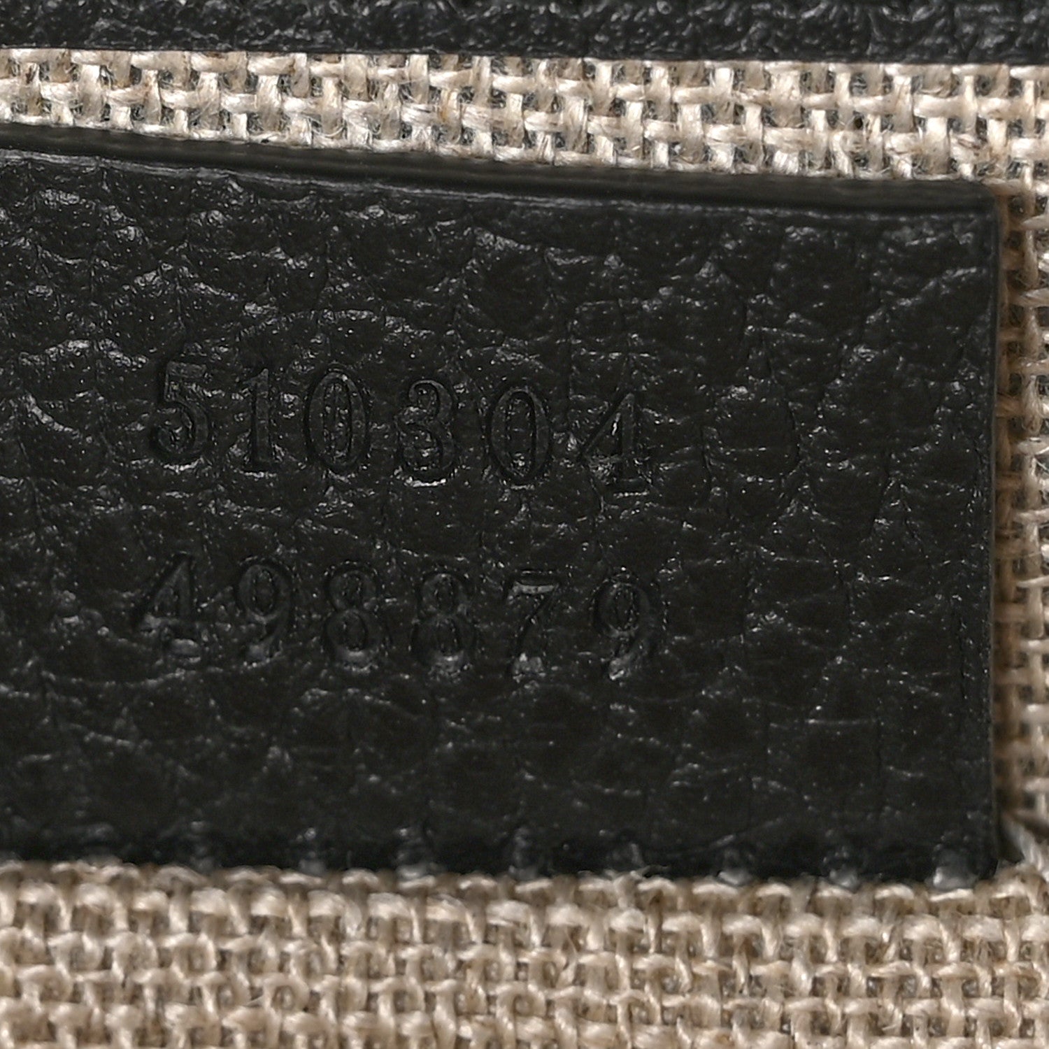 Gucci Dollar Calfskin Small Interlocking G Shoulder Bag Black 9 of 12