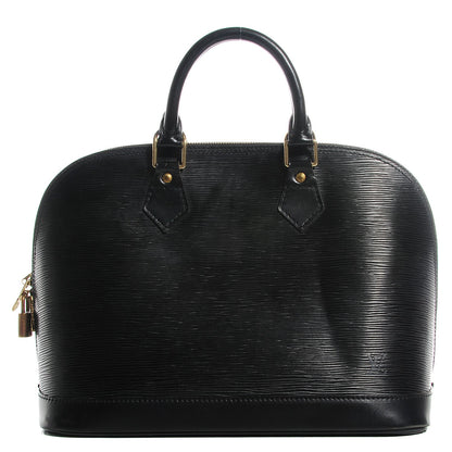 Louis Vuitton Epi Alma PM Black 1 of 7