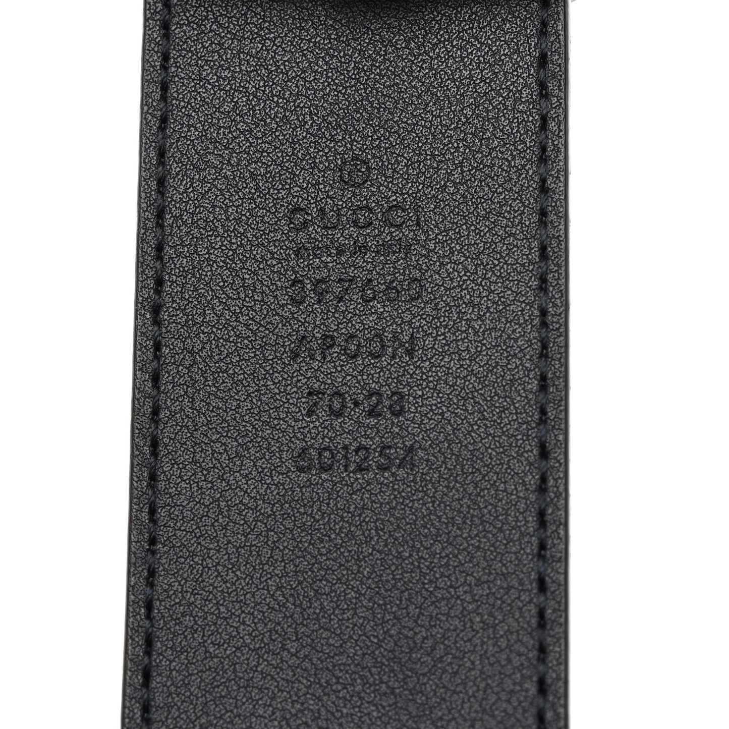 Moon Calfskin Nickel Double G 40mm Belt 70 28 Blue