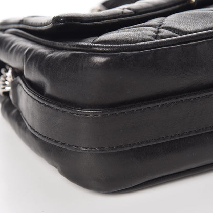 Chanel Lambskin Quilted Medium Icons Secret Label Flap Black 9 of 11