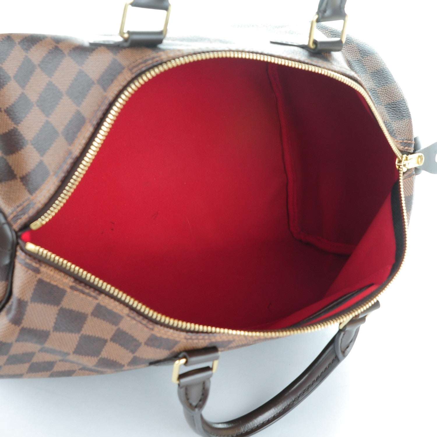 Louis Vuitton Damier Ebene Speedy 35 5 of 9