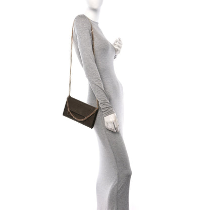 Stella McCartney Shaggy Deer Mini Falabella Crossbody Bag Olive 2 of 12