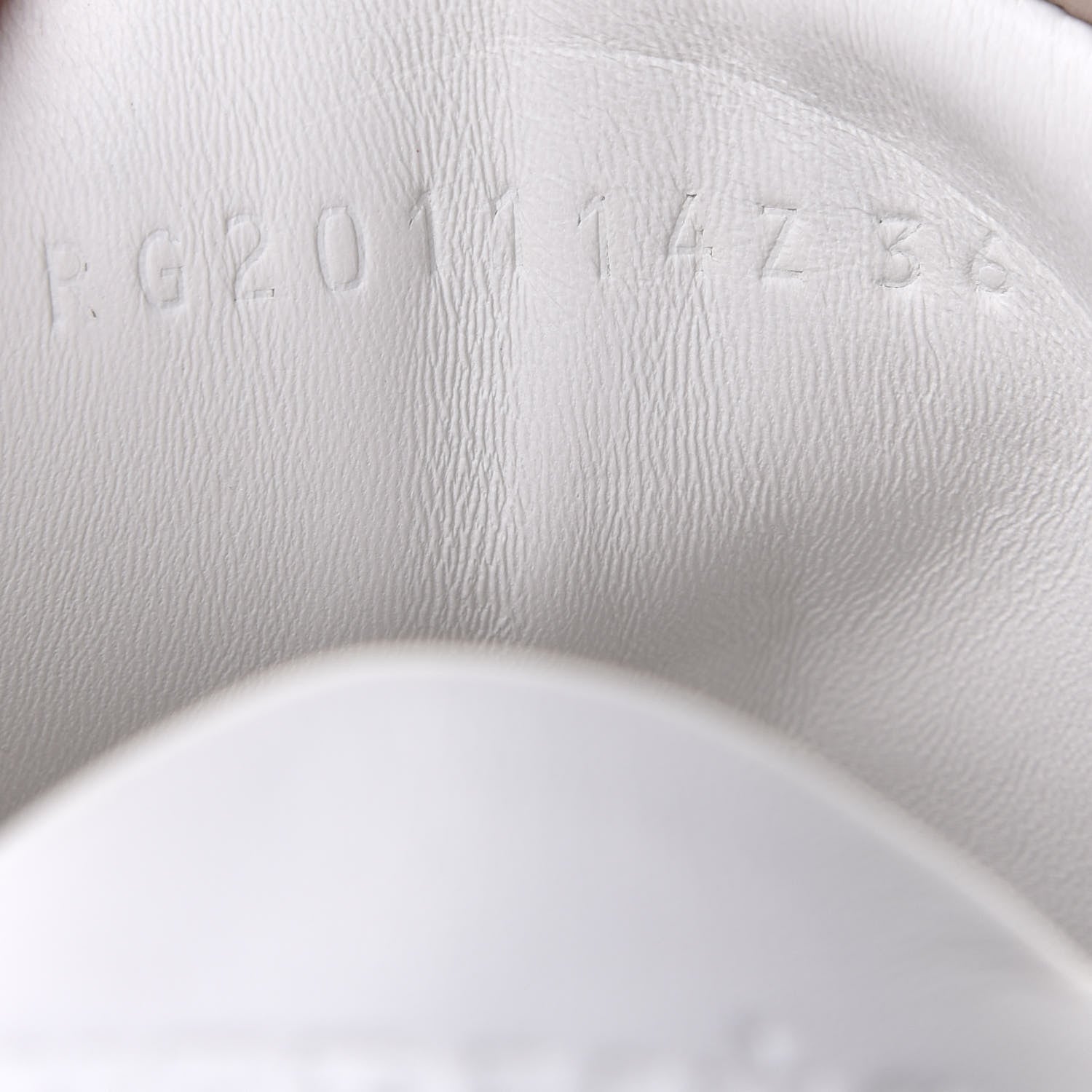 Hermes Calfskin Womens Advantage Sneakers 36 Beige Rose 9 of 10