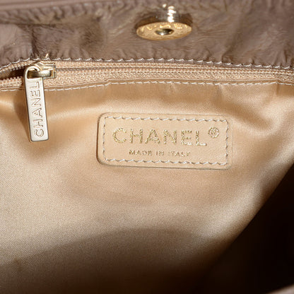 Chanel Vinyl Rodeo Tote Beige 6 of 7
