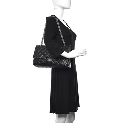 Chanel Aged Calfskin Quilted 2.55 Reissue 227 Flap Black 2 of 10