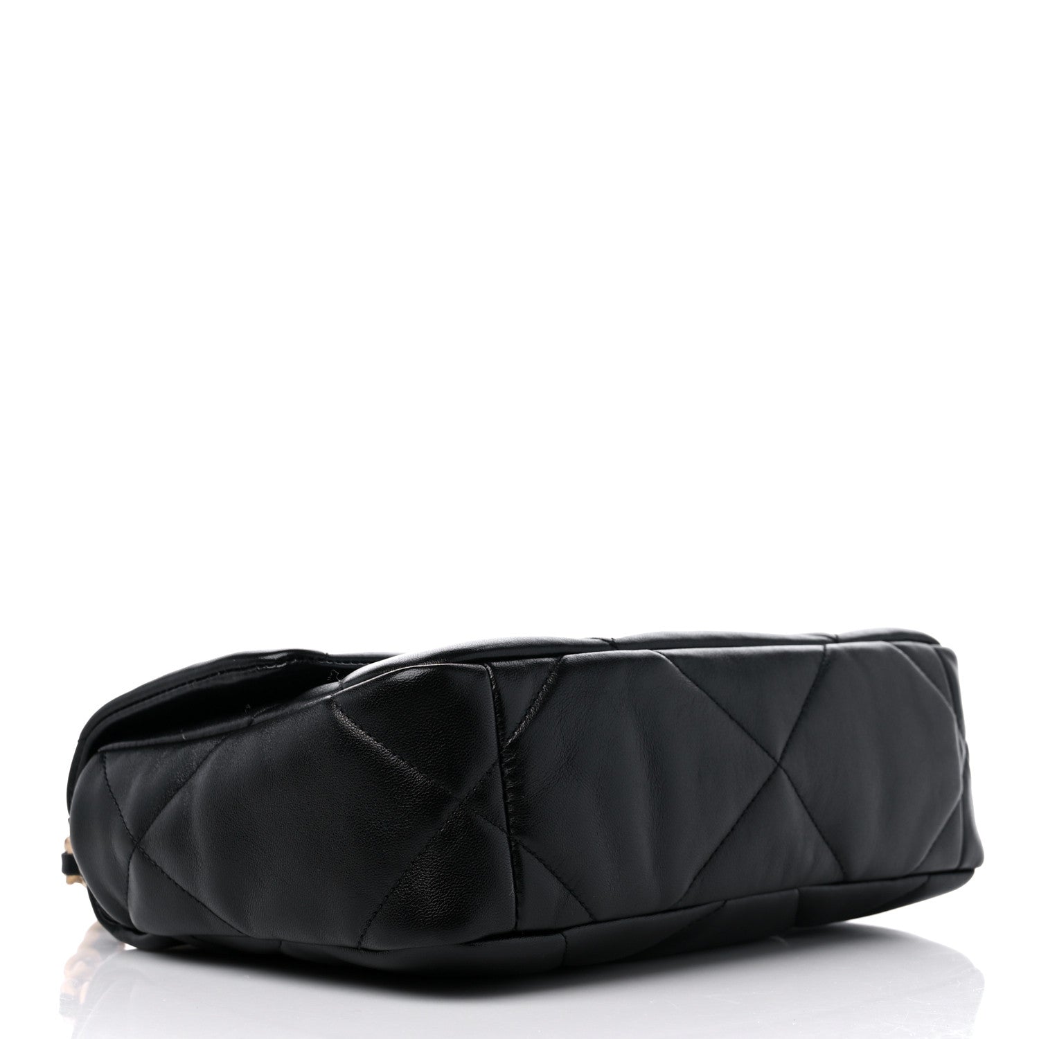Chanel Lambskin Quilted Medium Chanel 19 Flap Black 4 of 10