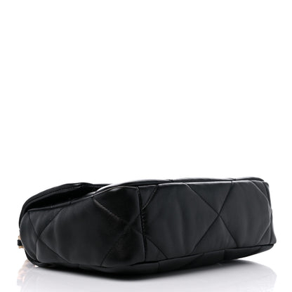 Chanel Lambskin Quilted Medium Chanel 19 Flap Black 4 of 10