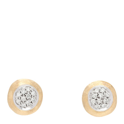 Marco Bicego 18K Yellow White Gold Diamond Jaipur Earrings 1 of 4