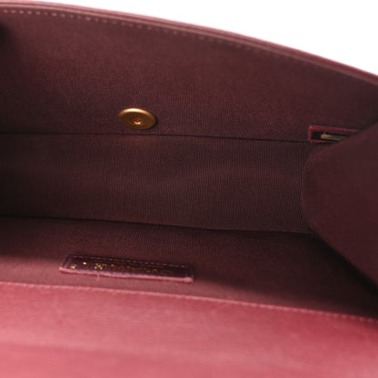 Chanel Calfskin Quilted Small Flap Bag Burgundy 5 of 10