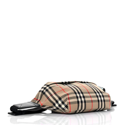 Burberry Nylon Vintage Check Sonny Bum Bag Archive Beige 4 of 9