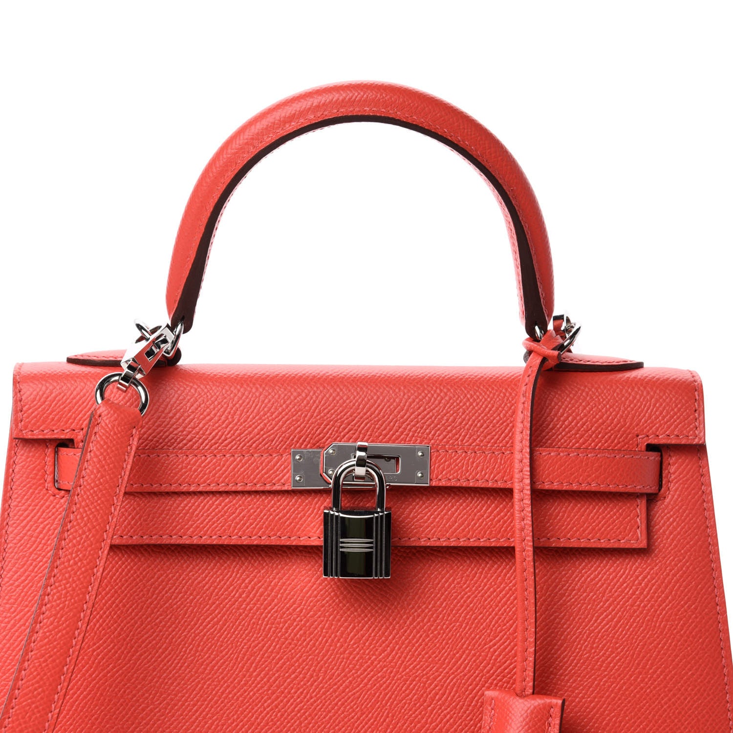 Hermes Epsom Kelly Sellier 25 Rose Jaipur 11 of 12