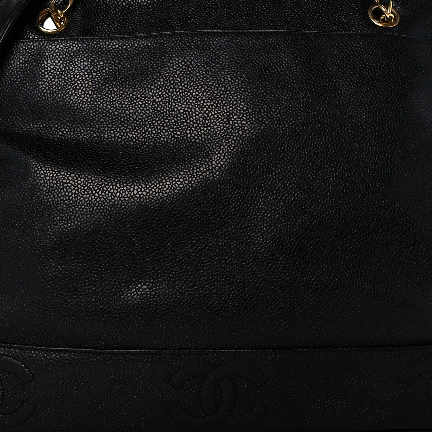 Chanel Caviar CC Shoulder Bag Black 8 of 11