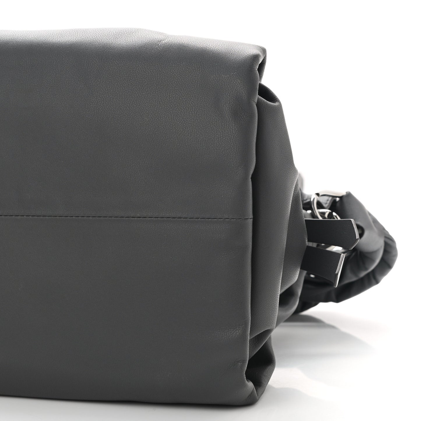 Calfskin Large ID93 Satchel Storm Grey