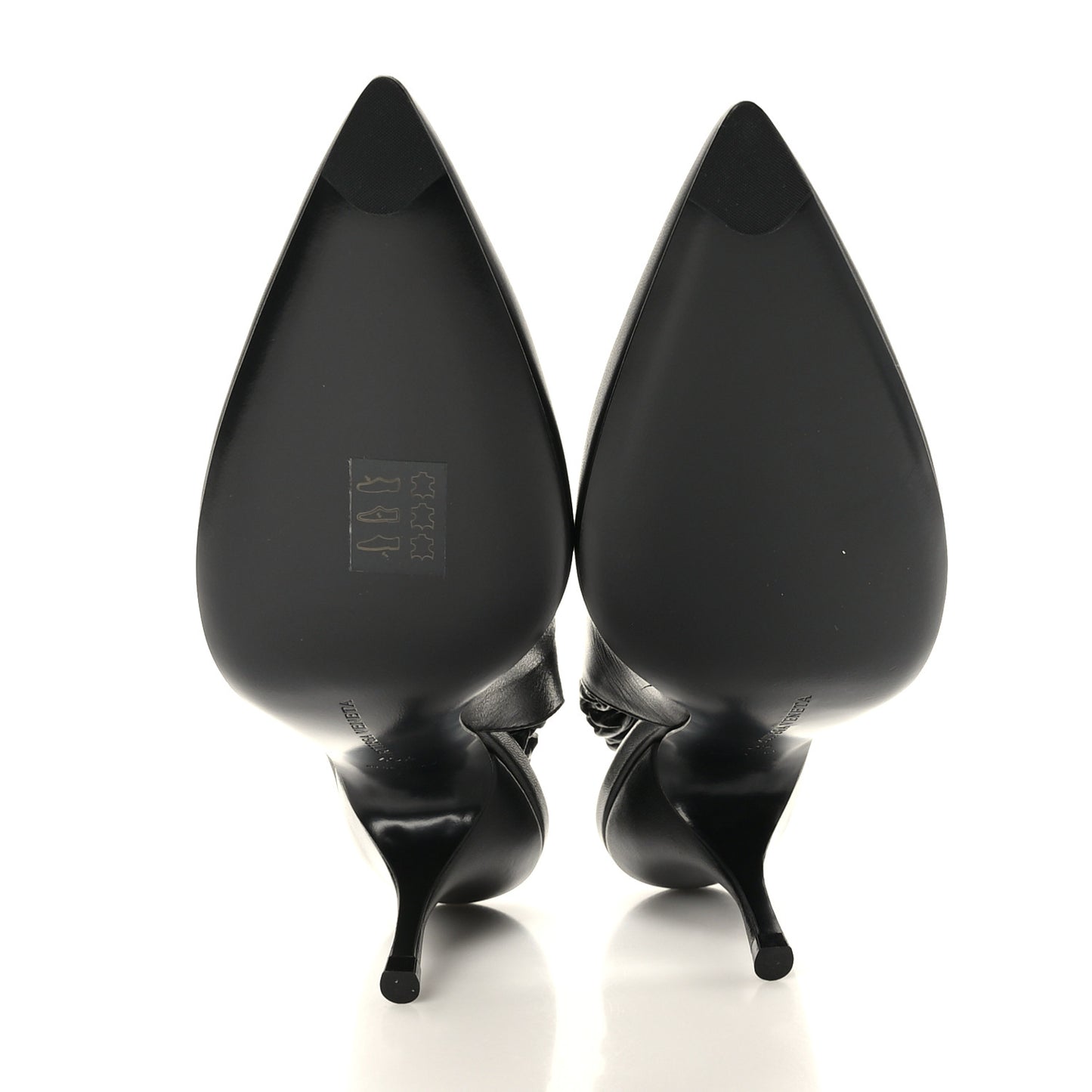Nappa Point Sling Back Pumps 40.5 Black