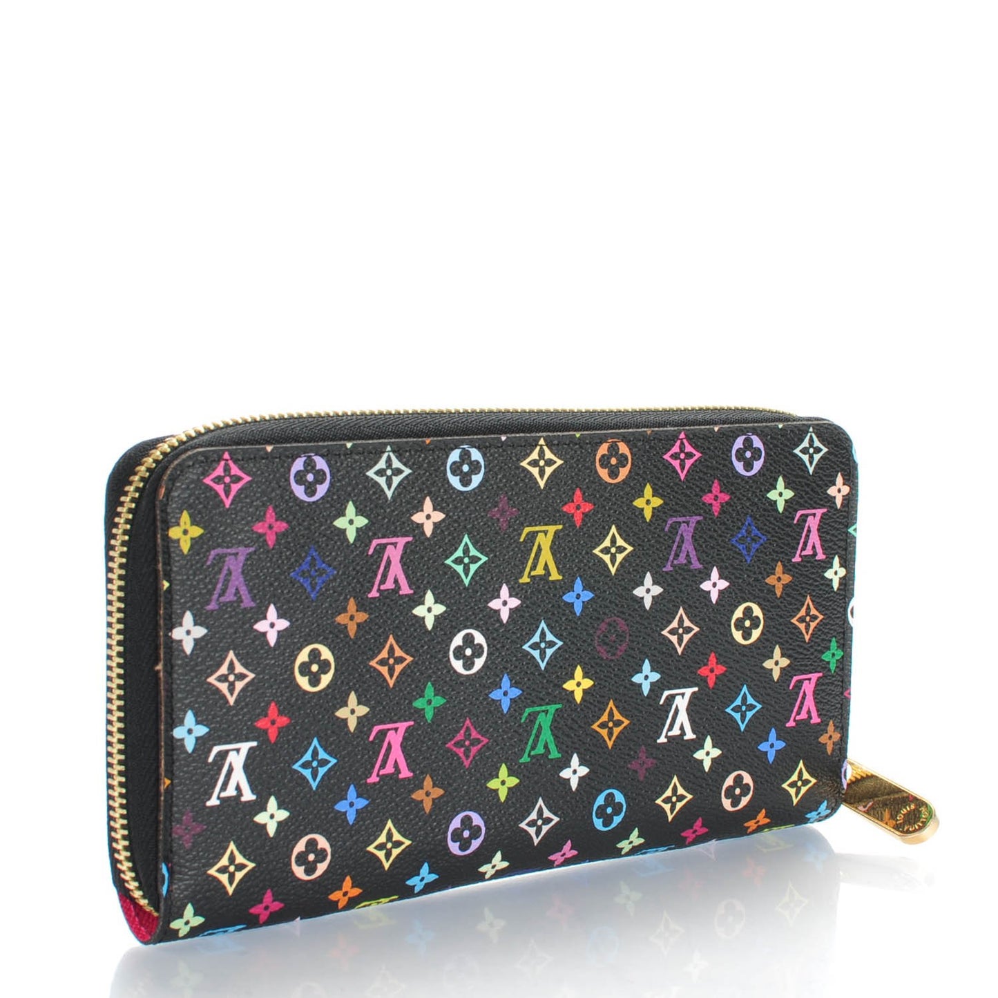 Monogram Multicolor Zippy Wallet Black Grenade