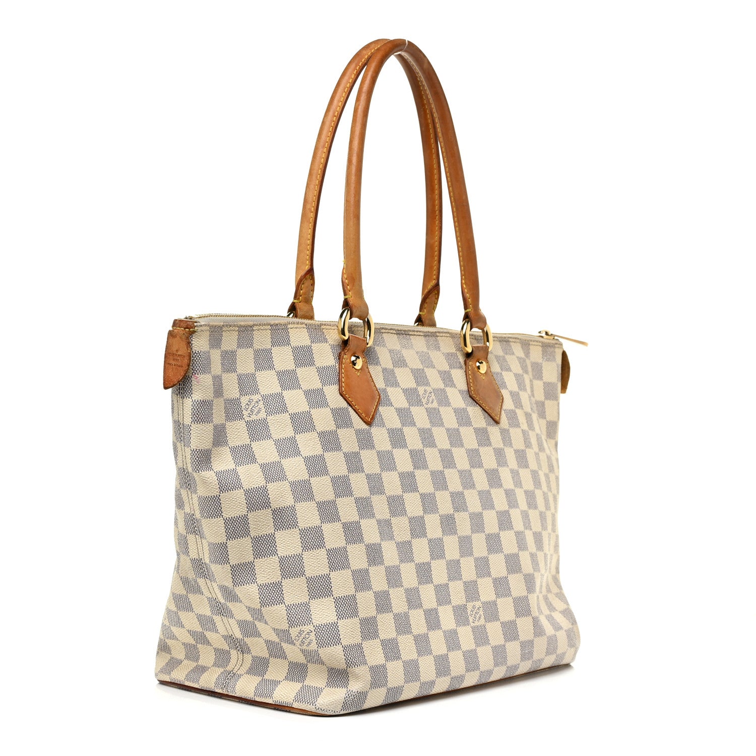 Louis Vuitton Damier Azur Saleya MM 2 of 23