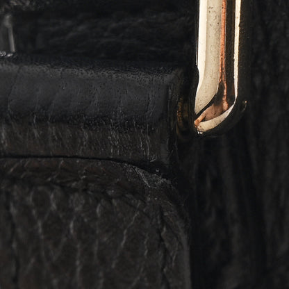 Gucci Guccissima Suede Crossbody Bag Black 13 of 15