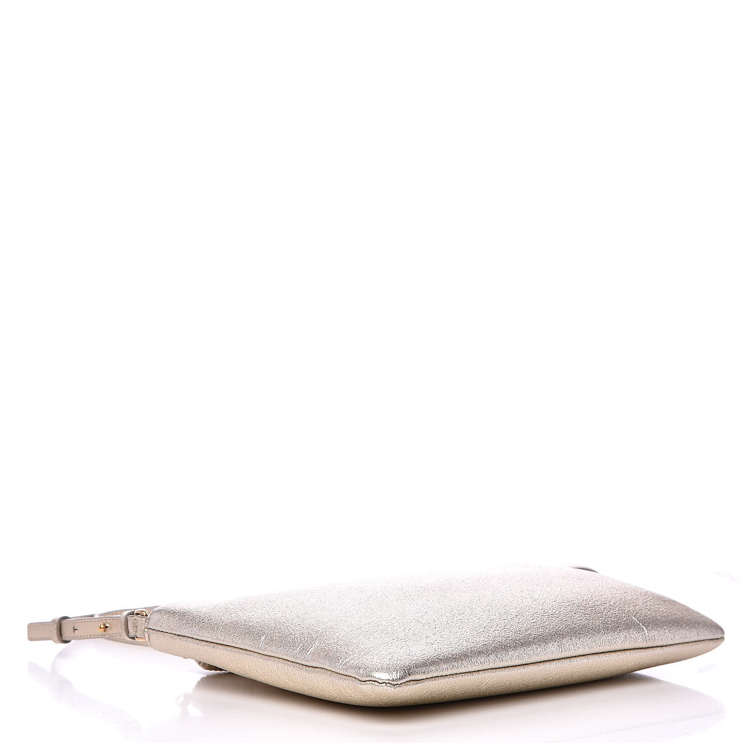 Saint Laurent Metallic Calfskin Teen Monogram Crossbody Bag Gold 4 of 10