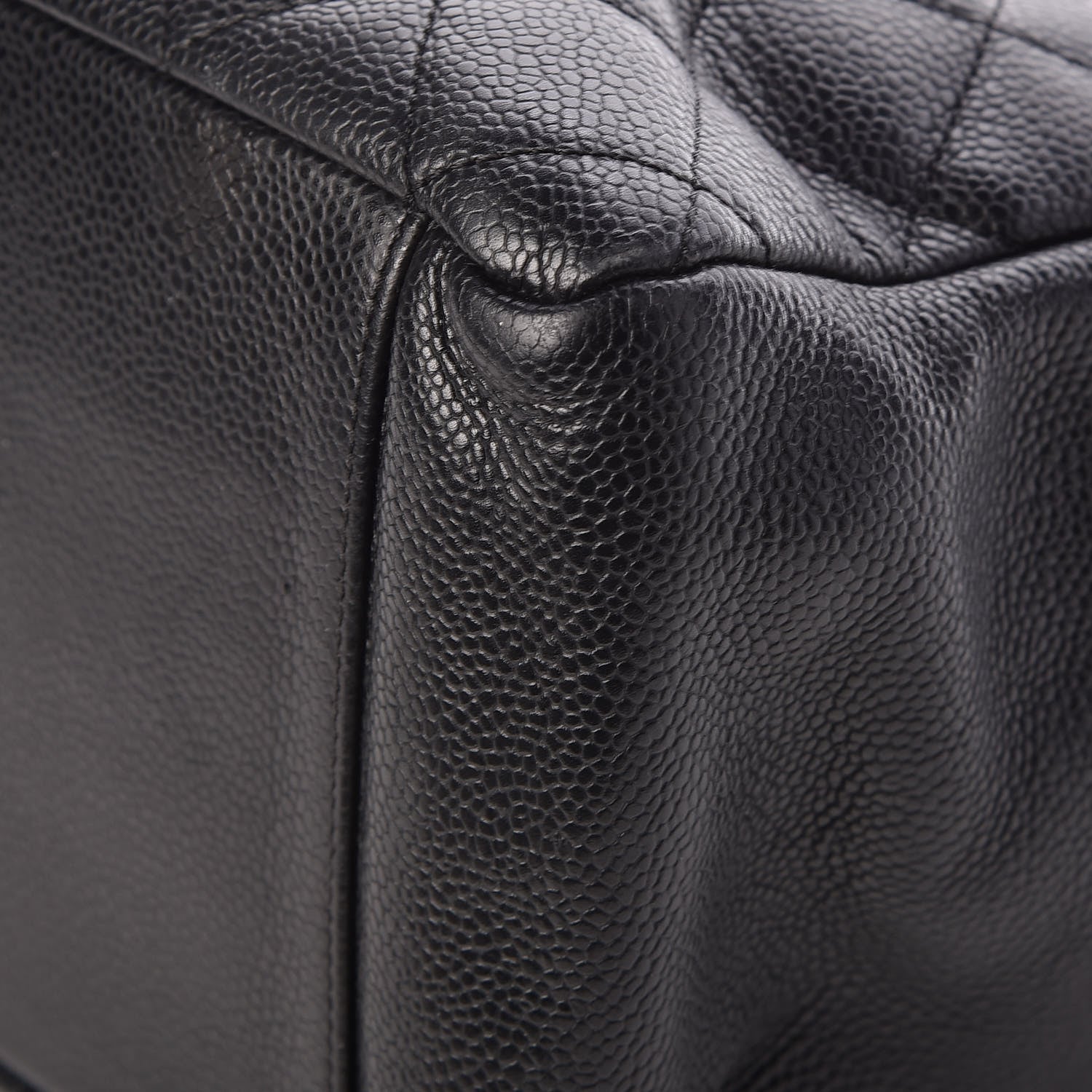Chanel Caviar Quilted Grand Shopping Tote GST Black 16 of 19