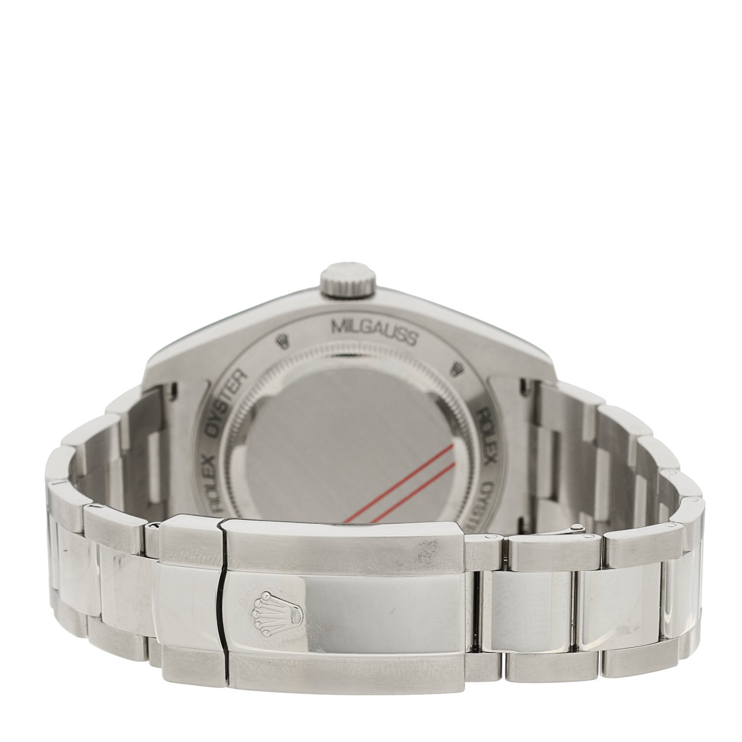 Stainless Steel 40mm Oyster Perpetual Milgauss Watch Z-Blue 116400GV