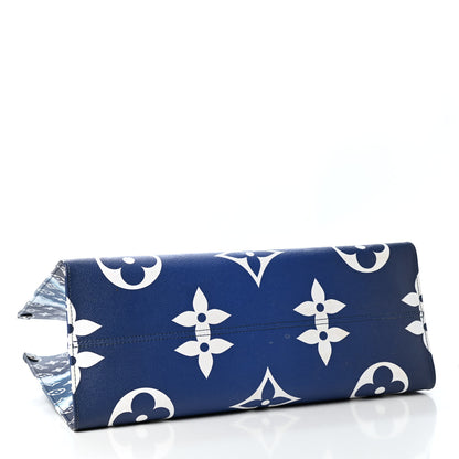 Louis Vuitton Monogram Escale Onthego GM Blue 3 of 5