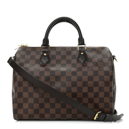 Louis Vuitton Damier Ebene Speedy Bandouliere 30 1 of 16