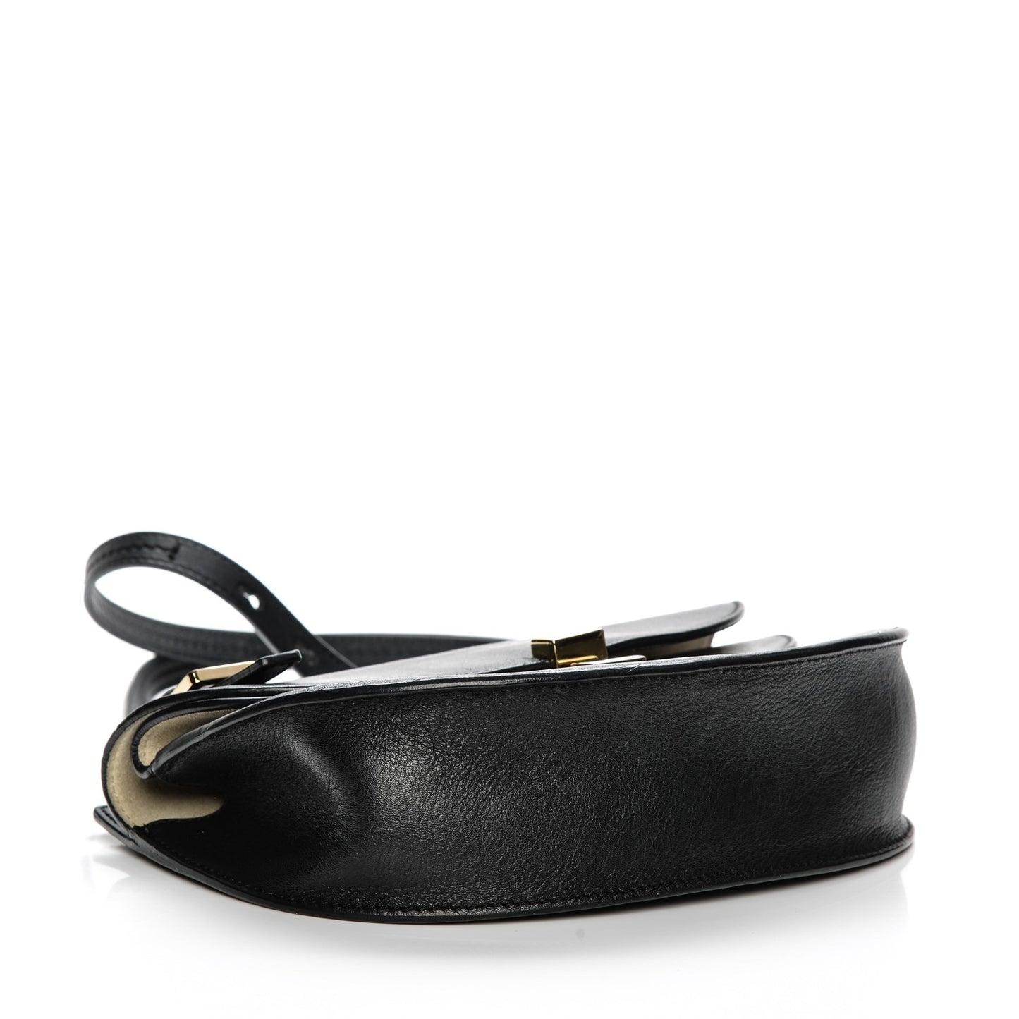 Calfskin Mini Georgia Crossbody Bag Black