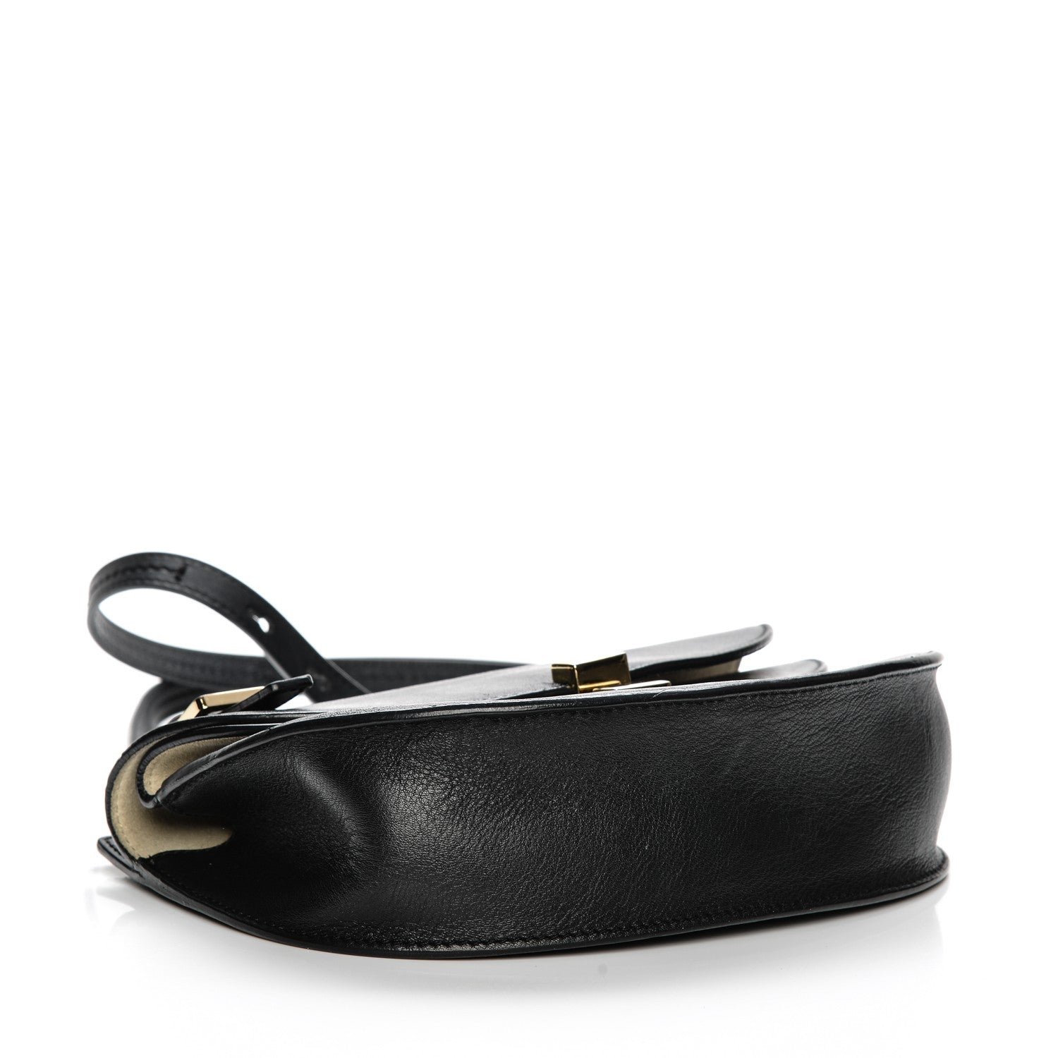 Chloe Calfskin Mini Georgia Crossbody Bag Black 4 of 7