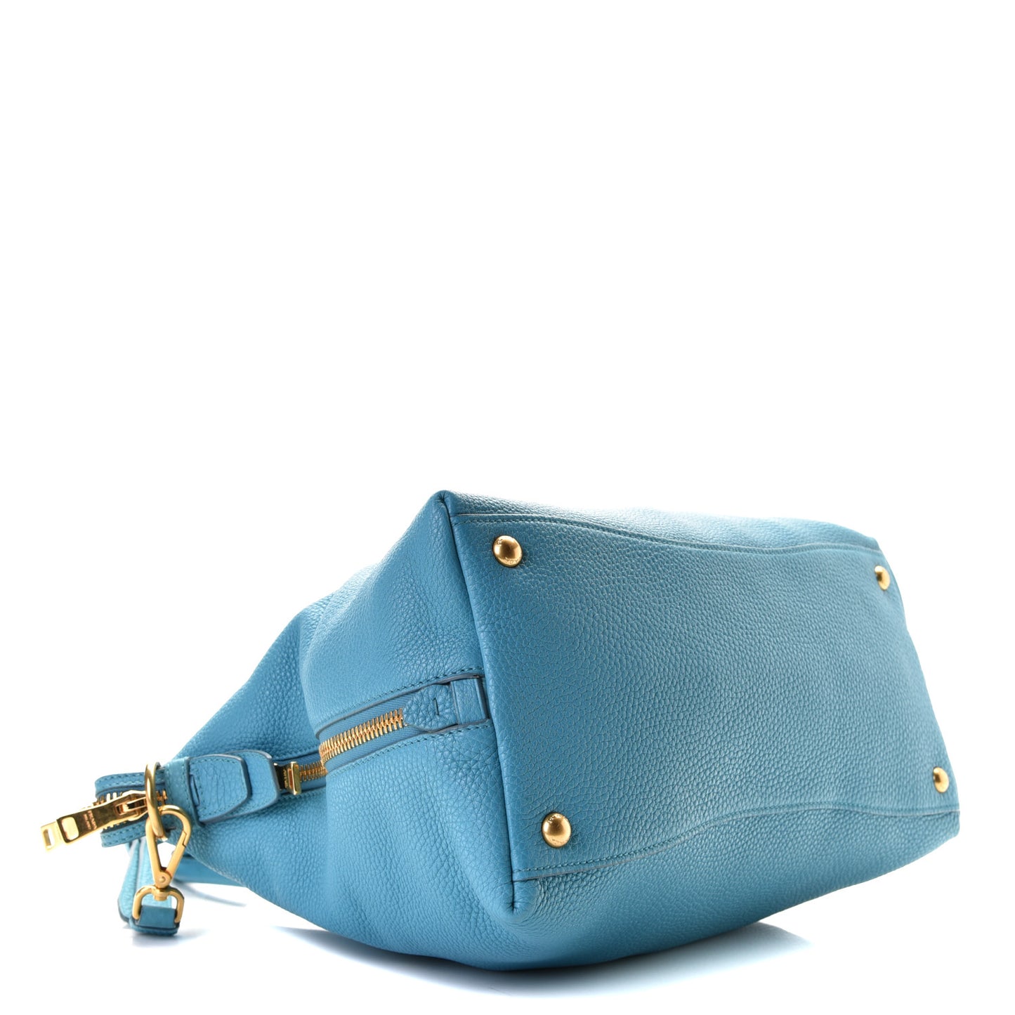 Vitello Daino Zip Tote Voyage