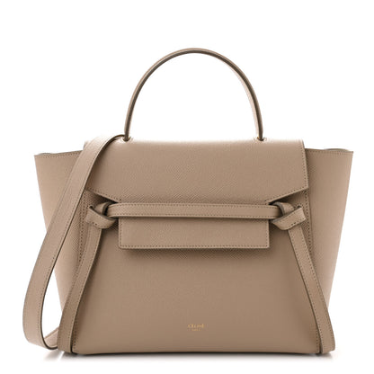 Celine Grained Calfskin Micro Belt Bag Light Taupe 1 of 15