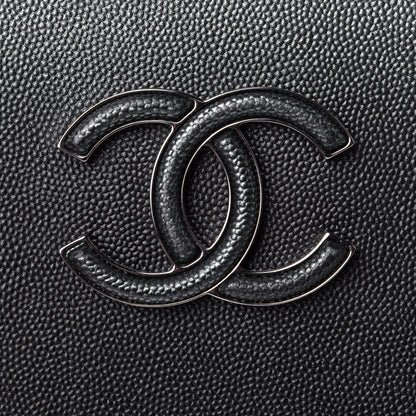 Chanel Metallic Caviar Small Coco Curve Vanity Bag Black Ruthenium 9 of 11