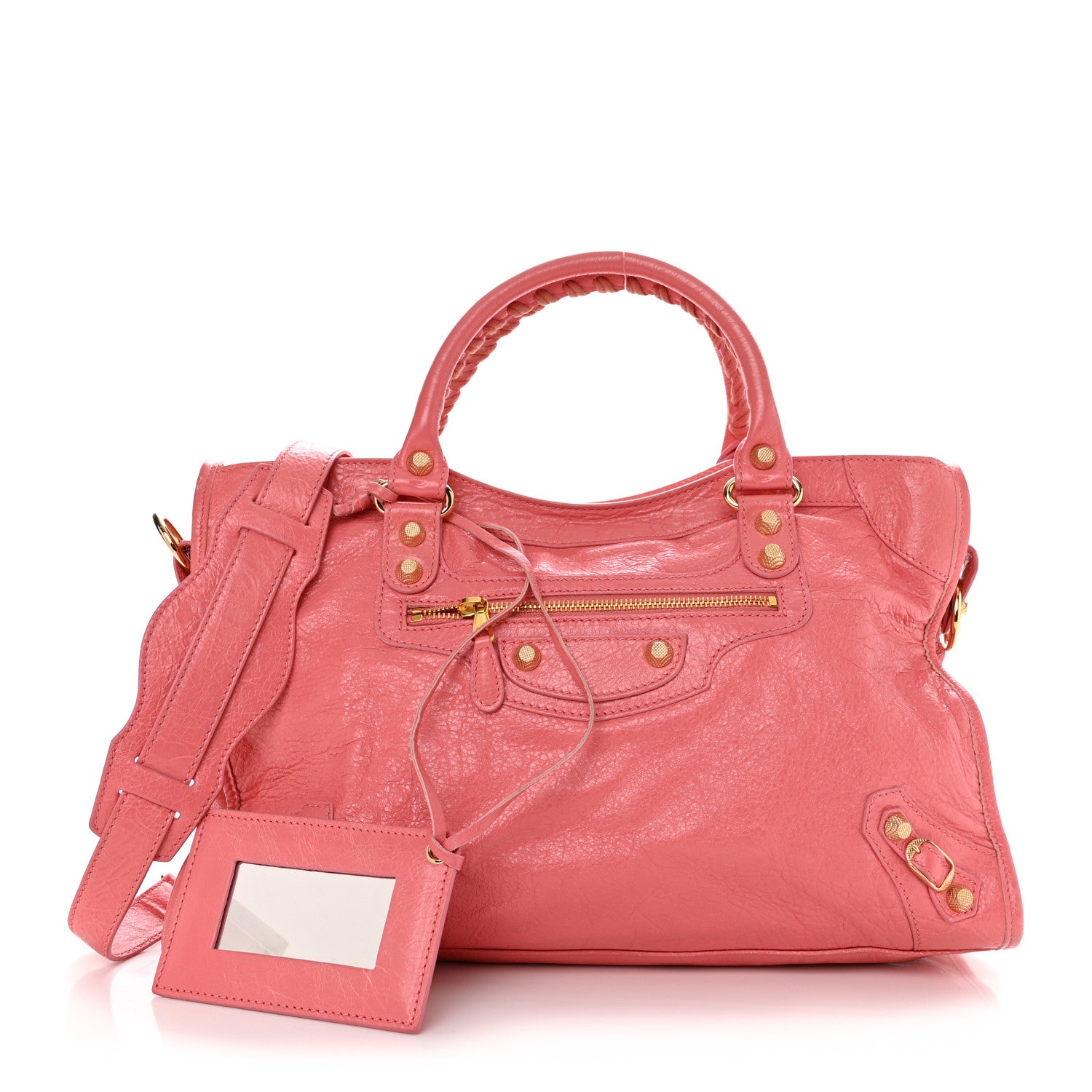Balenciaga Agneau Giant 12 Gold Hardware City Rose Jaipur 1 of 15