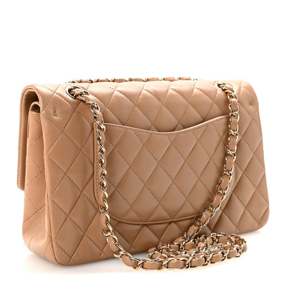 Chanel Lambskin Quilted Medium Double Flap Brown 3 of 10