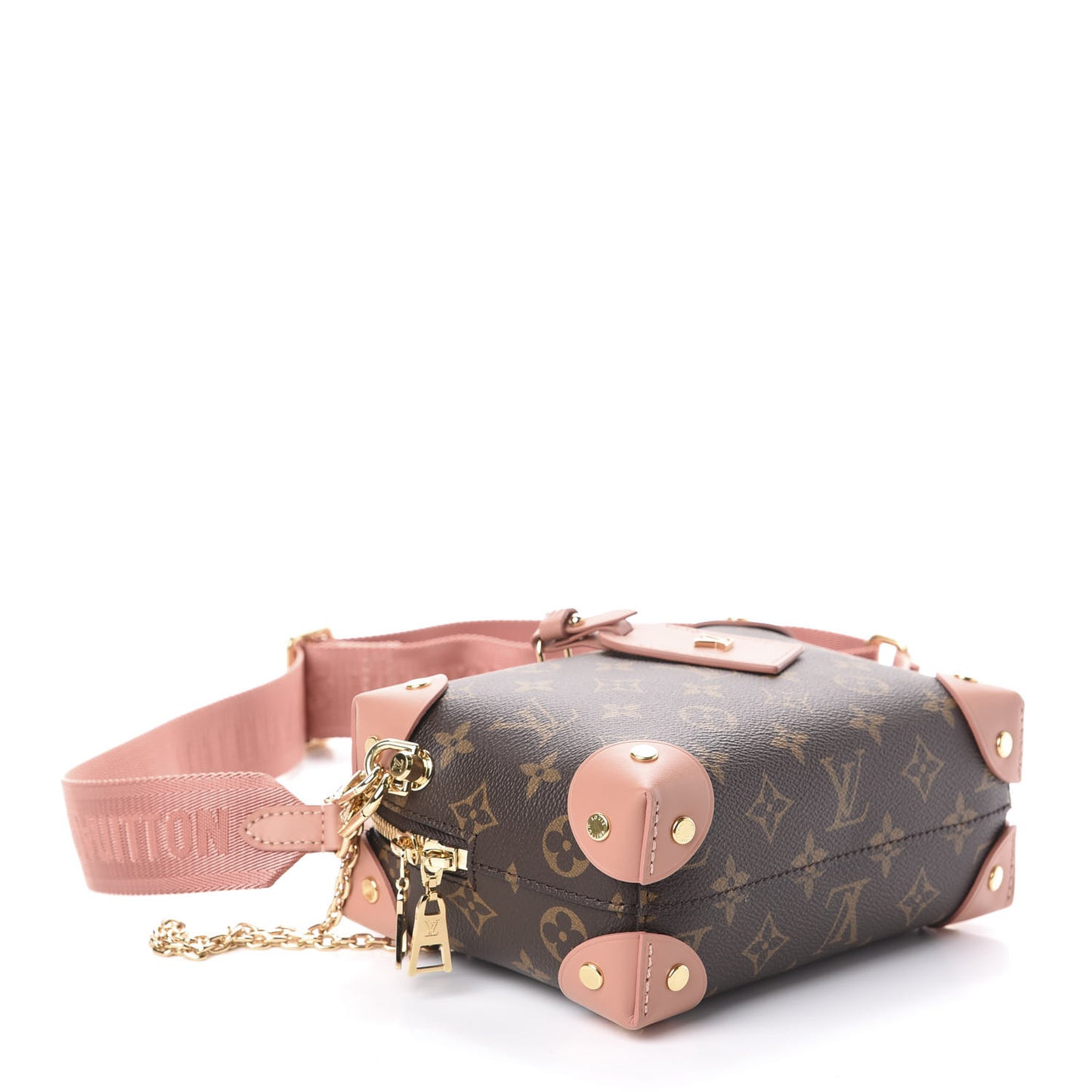 Monogram Petite Malle Souple Peach