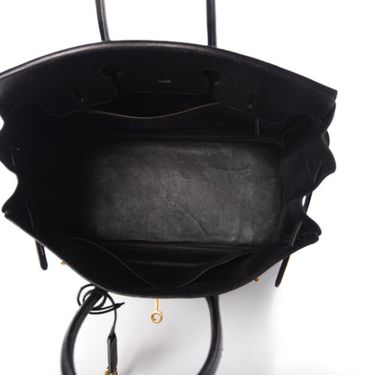 Hermes Courchevel Birkin 35 Black 5 of 10