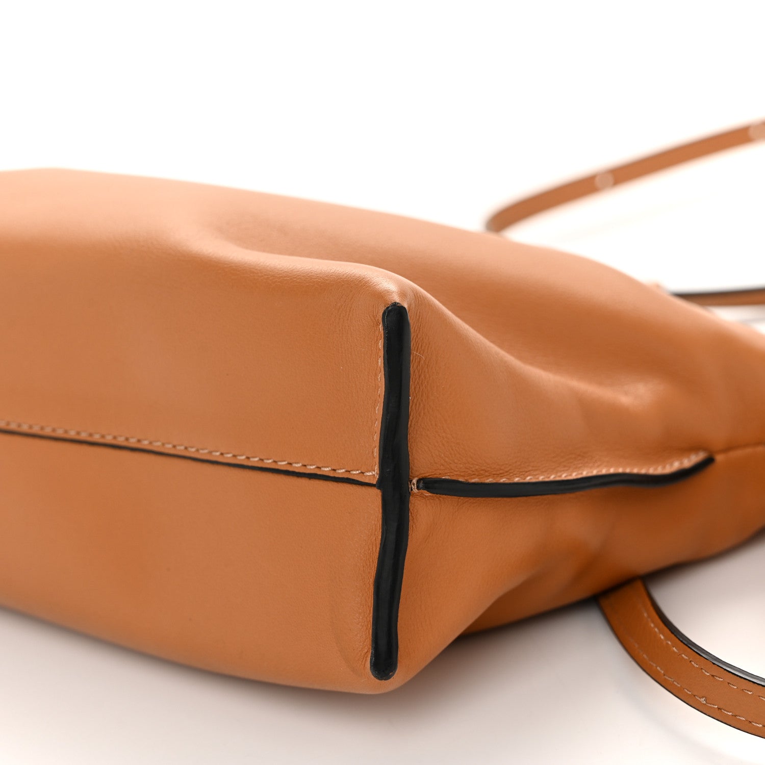 Loewe Calfskin Mini Flamenco Knot Clutch Warm Desert 9 of 9