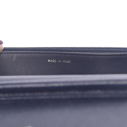 Chanel Caviar Quilted Wallet On Chain WOC Blue 7 of 14