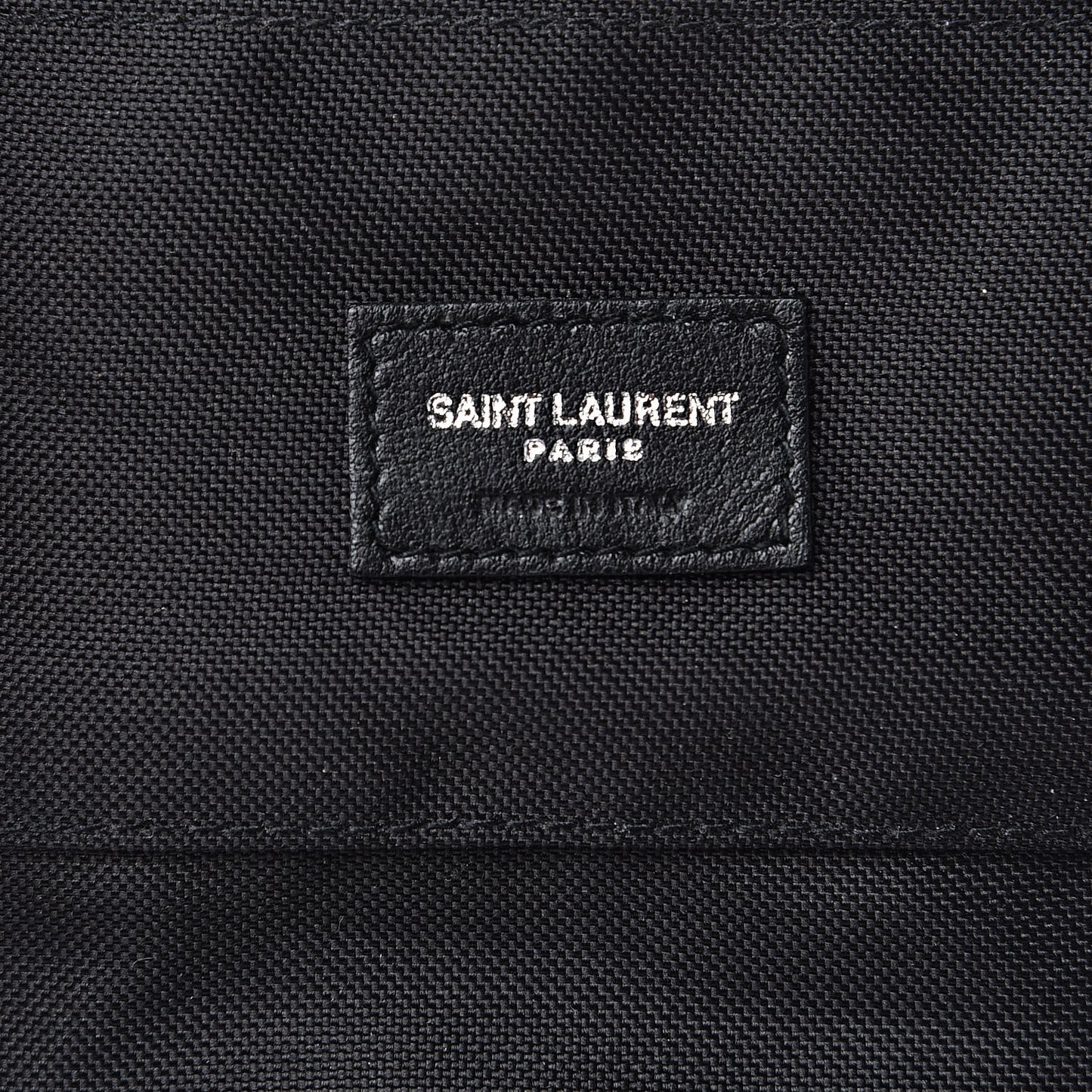 Nylon Constellation Print Tiny Buffalo Wallet Black