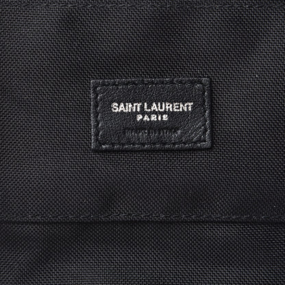 Saint Laurent Nylon Constellation Print Tiny Buffalo Wallet Black 6 of 7