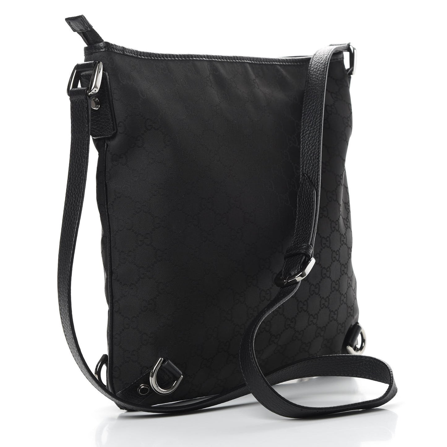 Monogram Abbey Messenger Bag Black