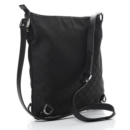 Gucci Monogram Abbey Messenger Bag Black 3 of 13