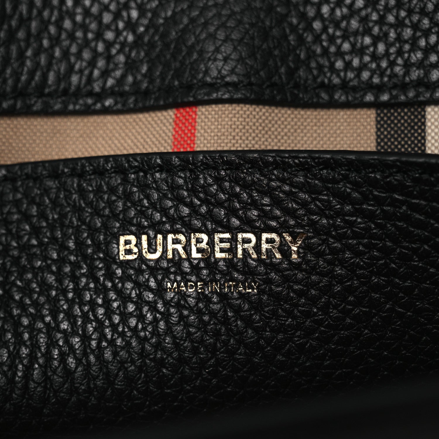 Burberry Grainy Calfskin Note Crossbody Bag Black 6 of 14