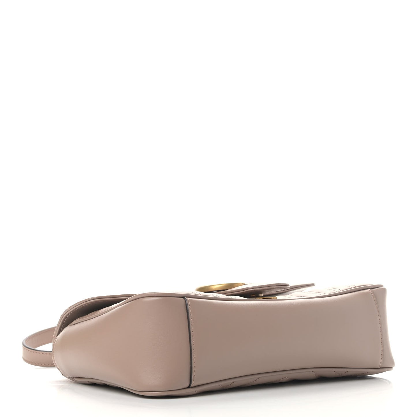 Calfskin Matelasse Small GG Marmont Shoulder Bag Porcelain Rose