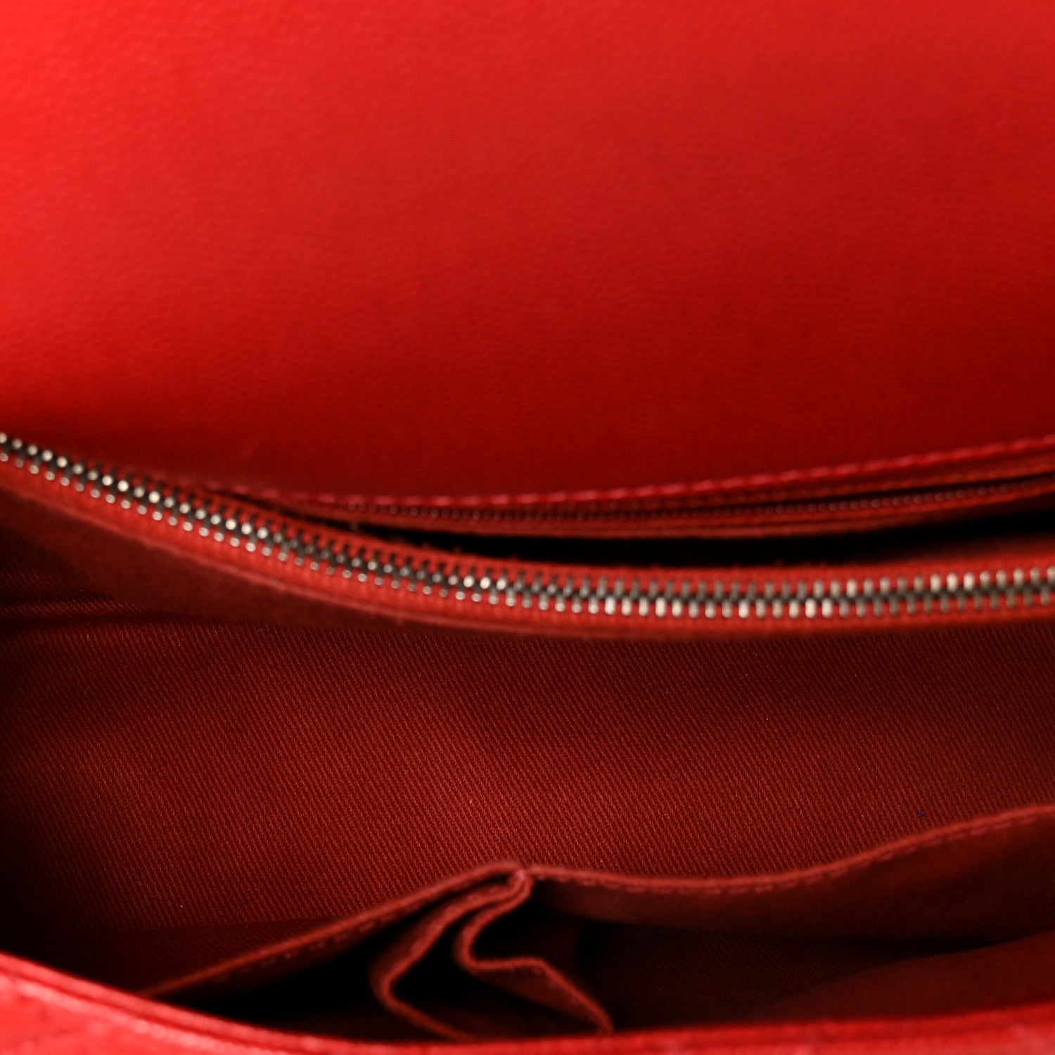 Chanel Caviar Quilted Small Coco Handle Flap Red 5 of 11