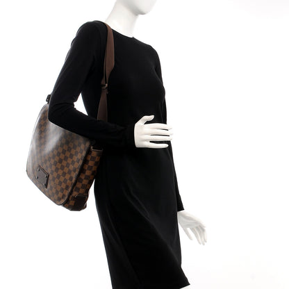 Louis Vuitton Damier Ebene Brooklyn MM 2 of 10