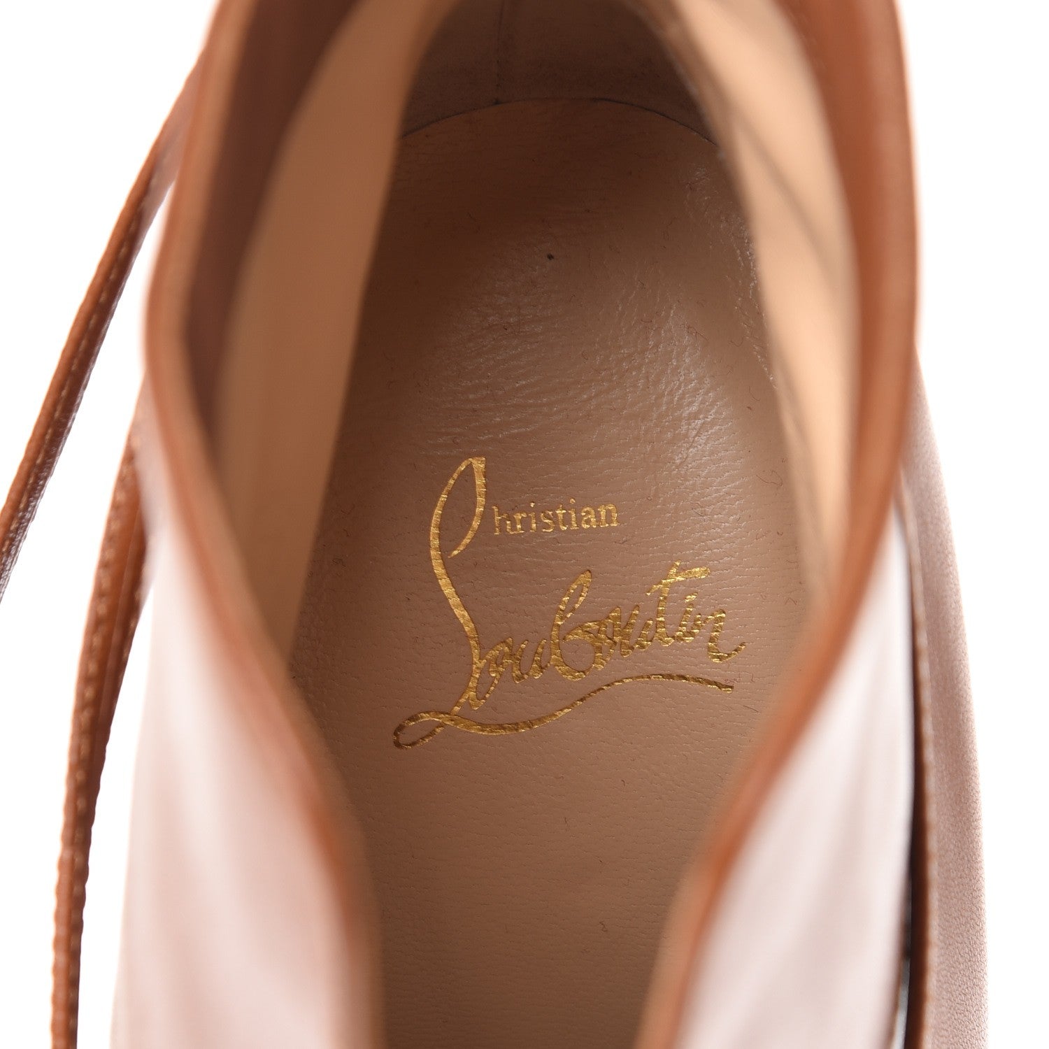 Christian Louboutin Shiny Nappa S.I.T. Rain 100 Ankle Boots 41 Brown 7 of 15