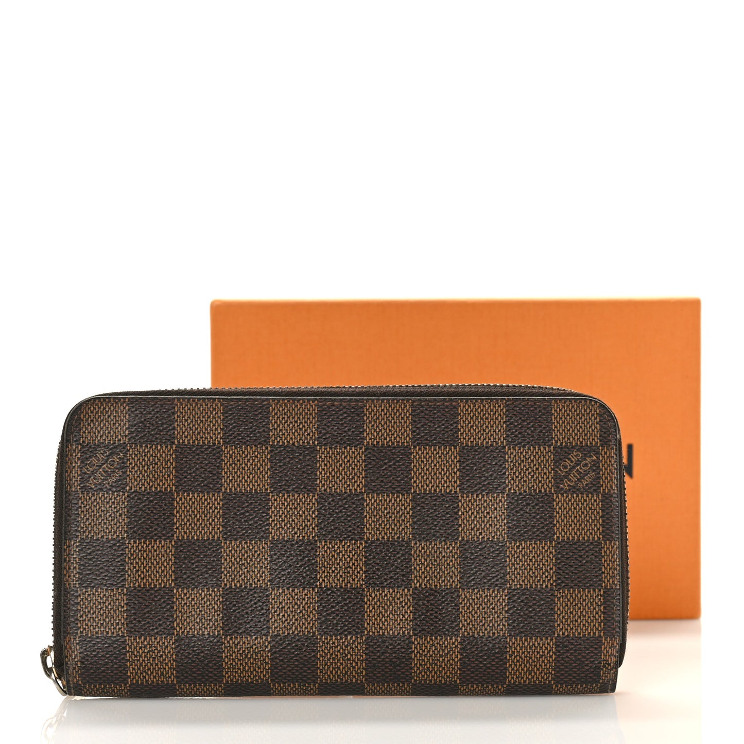 Damier Ebene Zippy Wallet