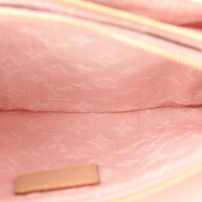 Louis Vuitton Monogram Denim Liv Pochette Washed Pink 7 of 12
